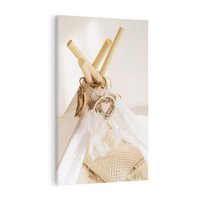 Obraz na płótnie 70x100 - Oaza Swobodnego Stylu - boho, tipi