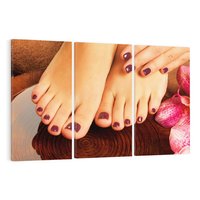 Obraz na płótnie 120x80 - Manicure i Pedicure - manicure, pedicure