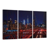 Obraz na płótnie 120x80 - Most w Nowym Jorku - Manhattan - most, Nowy Jork