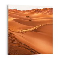 Obraz na płótnie 70x70 - Pustynny krajobraz - pustynia