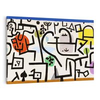 Obraz na płótnie 120x80 - Rich Port 1938, Paul Klee - Reprodukcja - reprodukcja, obraz na płótnie