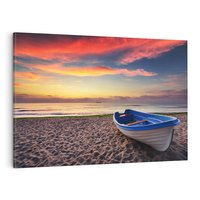 Obraz na płótnie 70x50 - Spokój nad morzem - morze, plaża