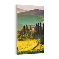 Obraz na płótnie 70x100 - Pejzaż w perspektywie - pejzaż, perspektywa