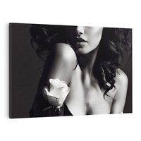 Obraz na płótnie 120x80 - Piękno kobiecego aktu uchwycone - kobieta, akt