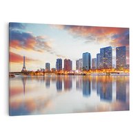 Obraz na płótnie 120x80 - miasto zakochanych - Paryż, Francja