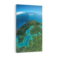 Obraz na płótnie 50x70 - Beztroski widok na ocean - widok, ocean