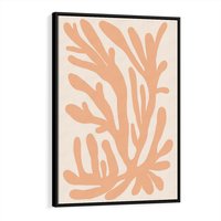 Obraz w ramie 50x70 - Rozkwitające Abstrakcje - nowoczesna sztuka, plakat modern - rama czarna