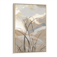 Obraz w ramie 70x100 - Nowoczesne Odbicia - akwarela, obraz - rama drewno