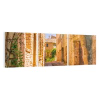 Obraz na płótnie 120x40 - Malownicza uliczka w perspektywie - uliczka, perspektywa