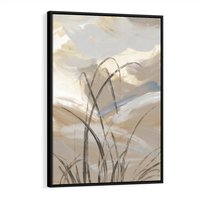 Obraz w ramie 50x70 - Nowoczesne Odbicia - akwarela, obraz - rama czarna