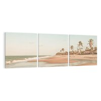 Obraz na płótnie 150x50 - Ukojenie na Plaży - fotografia, rajska plaża