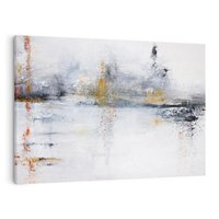 Obraz na płótnie 70x50 - Kontrastujące Chaosy - abstrakcja, kontrast
