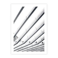 Plakat bez ramy 30x40 - Czarno-Biała Fotografia Architektury - nowoczesna architektura, bialo czarny