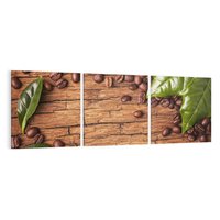 Obraz na płótnie 150x50 - Zmysłowa kawa: aromat i smak - kawa