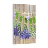 Obraz na płótnie 70x100 - Lawenda kompozycja Kwiaty - lawenda, kwiaty