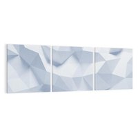 Obraz na płótnie 150x50 - Trójwymiarowa geometria - geometria, 3d
