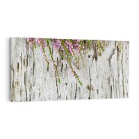 Obraz na płótnie 100x50 - Fioletowe Wrzosy - wrzosy, fiolet