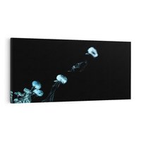 Obraz na płótnie 100x50 - Dym w abstrakcji - dym, abstrakcja