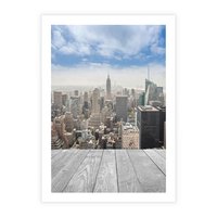 Plakat bez ramy 21x30 - Nowojorska energia miejsca - Nowy Jork, miasto