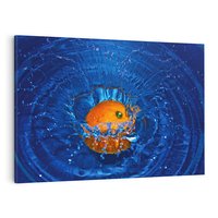 Obraz na płótnie 120x80 - Pomarańcza Owoce - pomarańcza, owoce