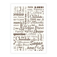 Plakat bez ramy 21x30 - Kawa w Stylu Coffee - kawa, coffee