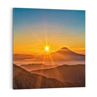 Obraz na płótnie 50x50 - Malownicze góry piękno krajobrazu - góry, krajobraz