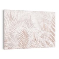 Obraz na płótnie 120x80 - Pejzaż zaklętych uczuć - monochromatyczne, w odcieniach beżu