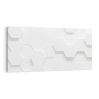 Obraz na płótnie 140x70 - Przestrzenne Zabawy - geometryczne, 3D