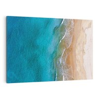 Obraz na płótnie 70x50 - Spokój nad morzem - morze, plaża