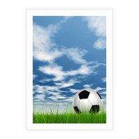 Plakat bez ramy 21x30 - Piłkarska Pasja - piłka, nożna