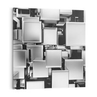 Obraz na płótnie 70x70 - Nowe Wymiary Sztuki - 3D, abstrakcja