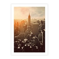 Plakat bez ramy 50x70 - Nowojorska Skyline - Manhattan, Nowy Jork