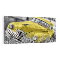 Obraz na płótnie 100x50 - Retro Auto: Wspomnienie Minionych Czasów - samochód, auto