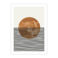 Plakat bez ramy 30x40 - Okrąg Mocy - boho obraz, geometria