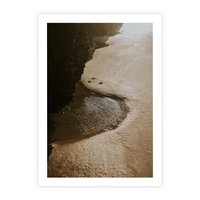 Plakat bez ramy 21x30 - Relaksujący Raj - plaża, morze