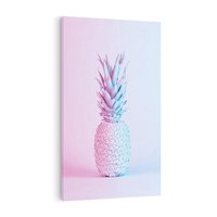 Obraz na płótnie 70x100 - Ananas Abstrakcja - ananas, abstrakcja