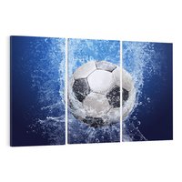 Obraz na płótnie 120x80 - Młodzieżowy Zapał - piłka, młodzieżowy