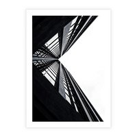 Plakat bez ramy 50x70 - Nowoczesność w Linii - architektura, proste linie