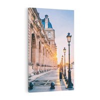 Obraz na płótnie 80x120 - Magiczne spacery - uliczka, perspektywa
