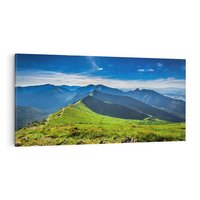 Obraz na płótnie 140x70 - Górska majestatyczność - tatry, góry