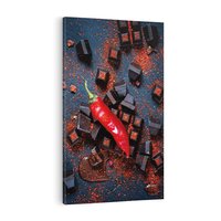 Obraz na płótnie 50x70 - Papryka w Restauracji - restauracja, papryka