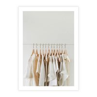 Plakat bez ramy 40x50 - Elegancja Prostoty - ubrania, modowa fotografia