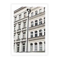 Plakat bez ramy 40x50 - Urok Starej Kamienicy - budynki, miasto