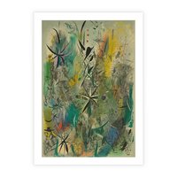 Plakat bez ramy 30x40 - Tajemnicze Konstrukcje Form - abstrakcyjny obraz, mnogość kolorów