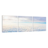 Obraz na płótnie 120x40 - nieskończoność nad głową - niebo, chmury