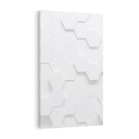 Obraz na płótnie 50x70 - Intrygujący Wymiar - geometria, 3D