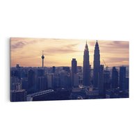 Obraz na płótnie 140x70 - Azja miasto w panoramie - Azja, miasto