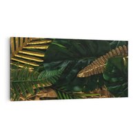 Obraz na płótnie 100x50 - Monstera Liście Kwiat - monstera, liście