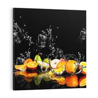 Obraz na płótnie 80x80 - Owoce w Restauracji - owoce, kuchnia