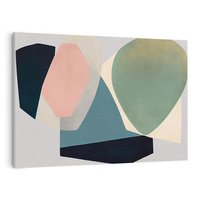 Obraz na płótnie 120x80 - Szare Tło Plam - abstrakcyjne plamy, kształty